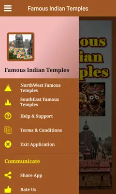 Famous Indian Temples android App screenshot 10